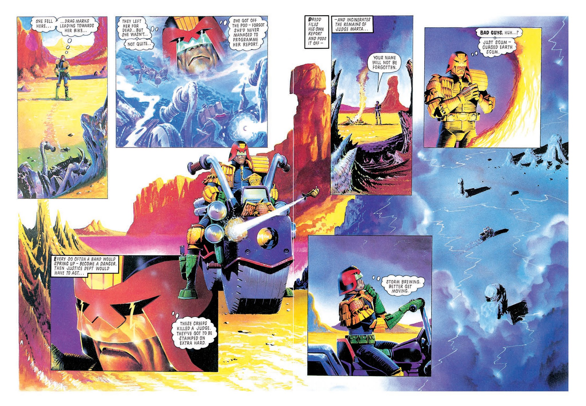 Read online Judge Dredd: The Restricted Files comic -  Issue # TPB 2 - 137