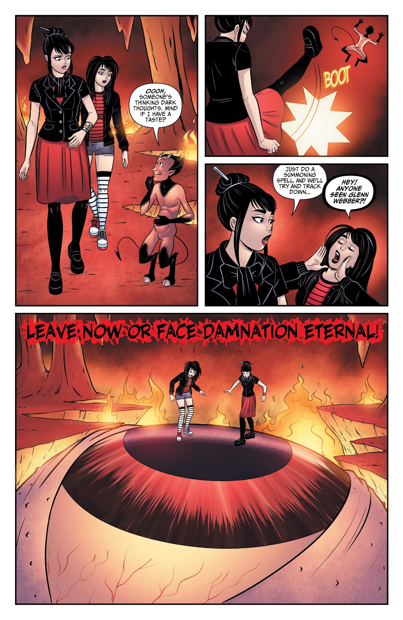 Read online Exorsisters comic -  Issue #1 - 13