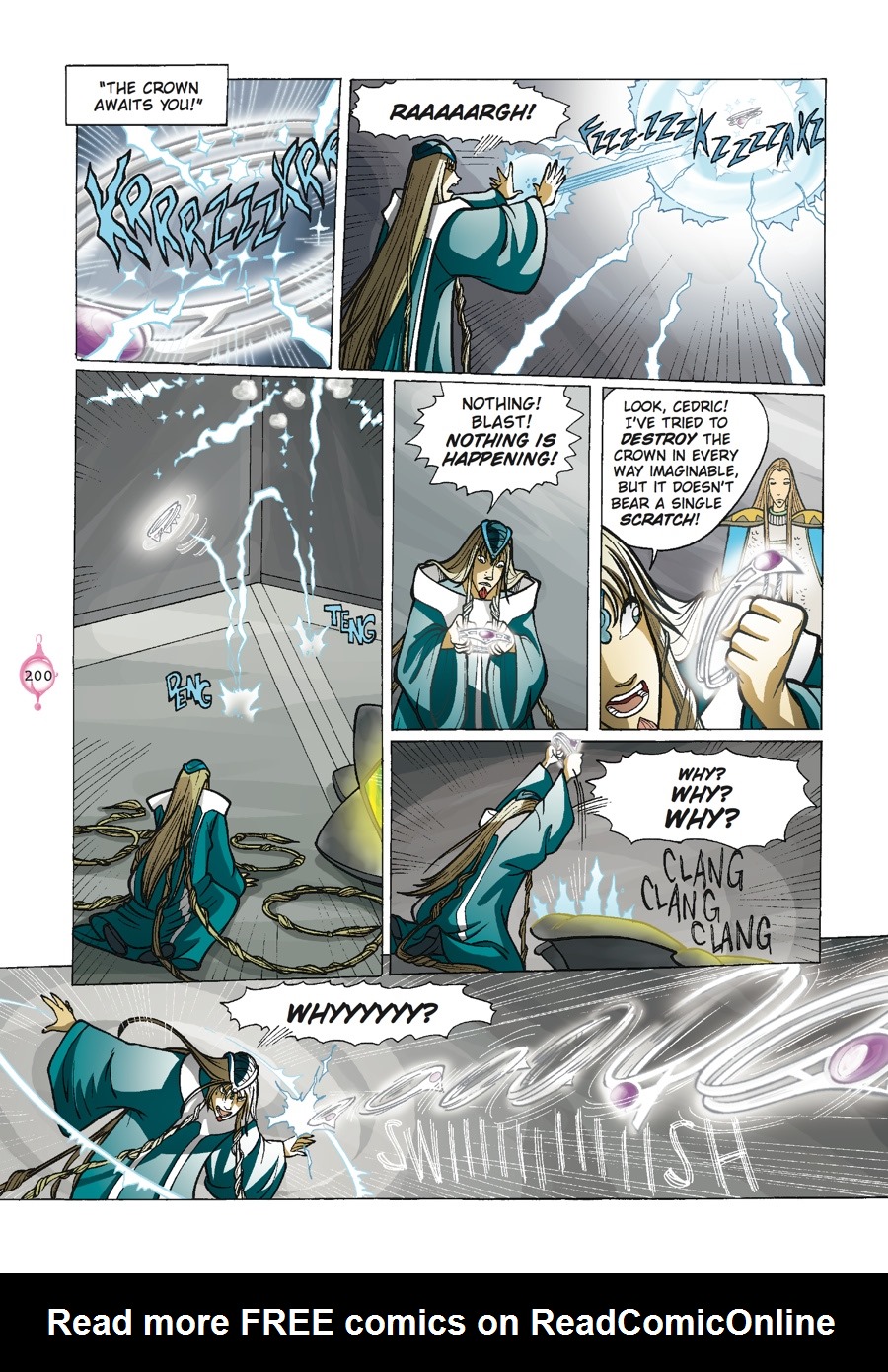 Read online W.i.t.c.h. Graphic Novels comic -  Issue # TPB 3 - 201