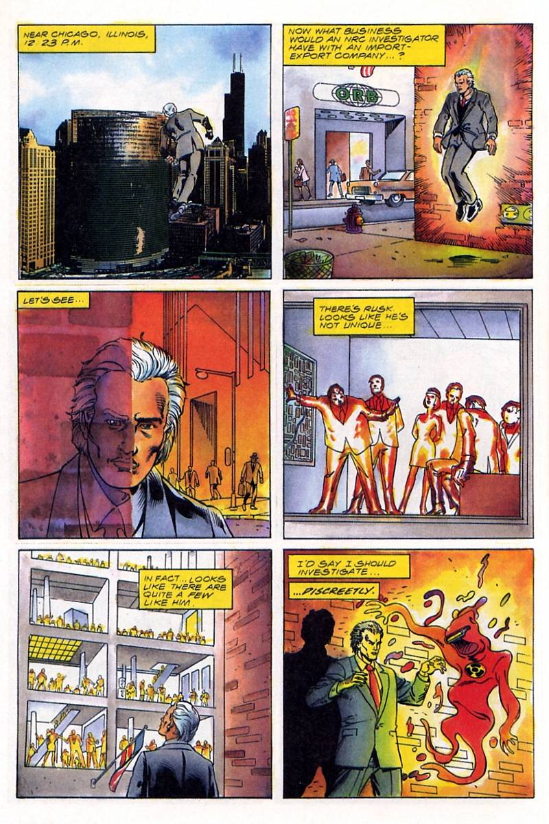 Read online Solar, Man of the Atom comic -  Issue #5 - 10