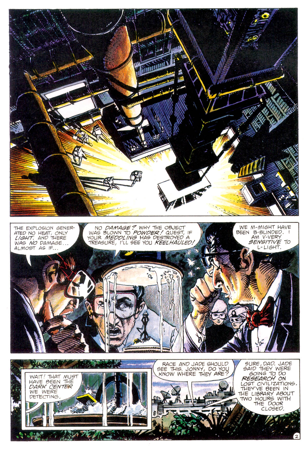 Read online Jonny Quest comic -  Issue #6 - 5