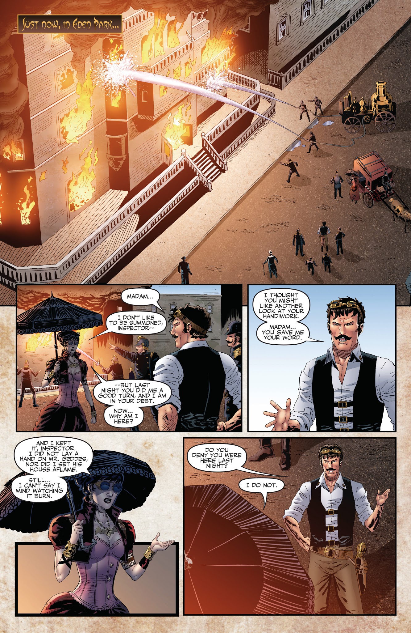 Read online Legenderry: Vampirella comic -  Issue # _TPB - 32