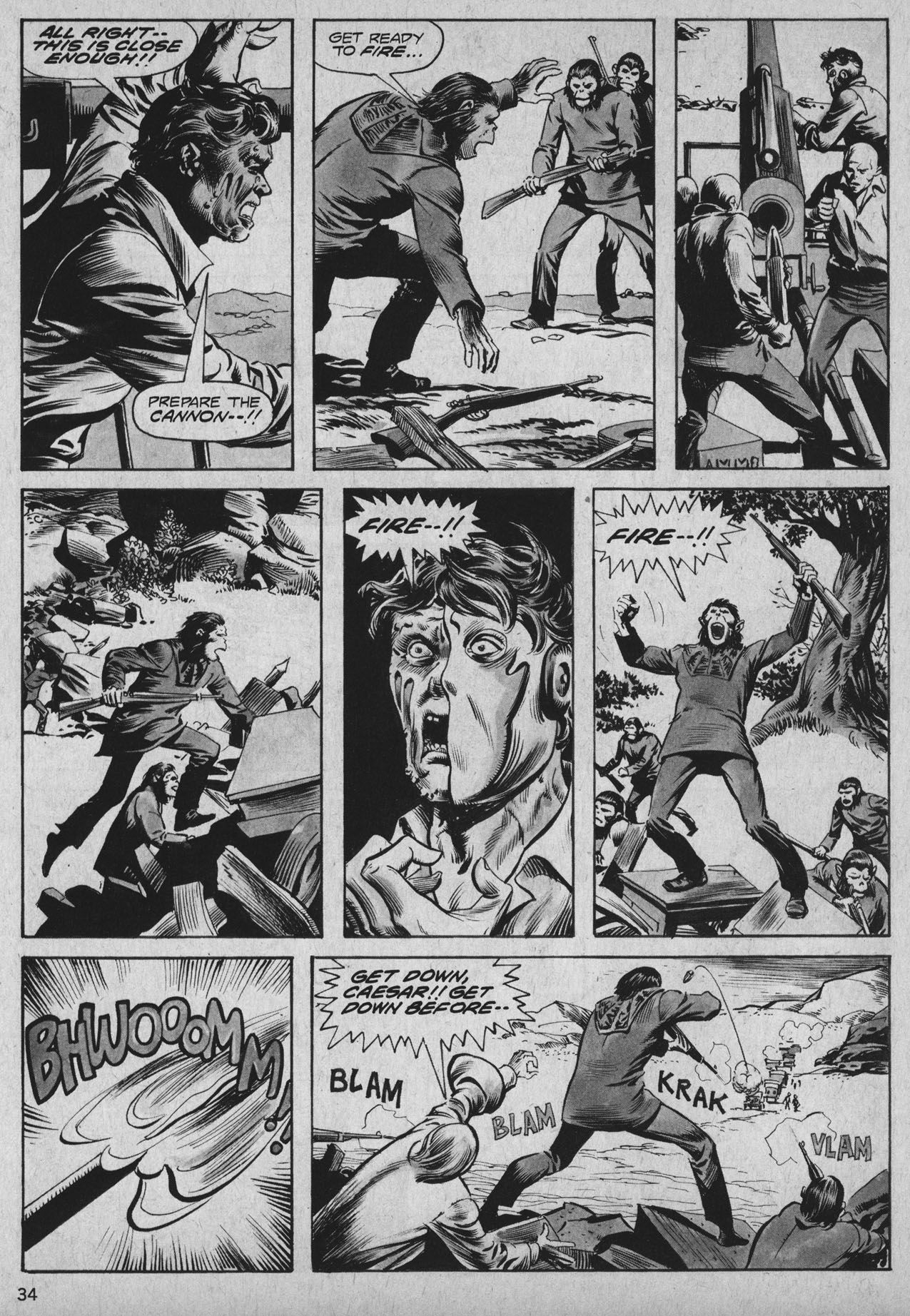 Read online Planet of the Apes comic -  Issue #27 - 33