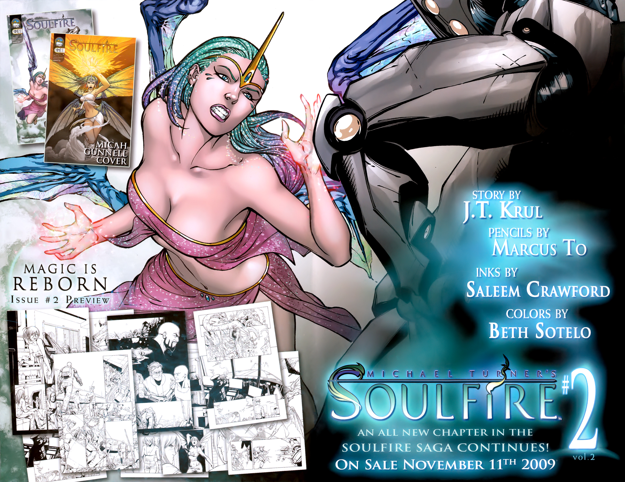 Read online Michael Turner's Soulfire (2009) comic -  Issue #1 - 28