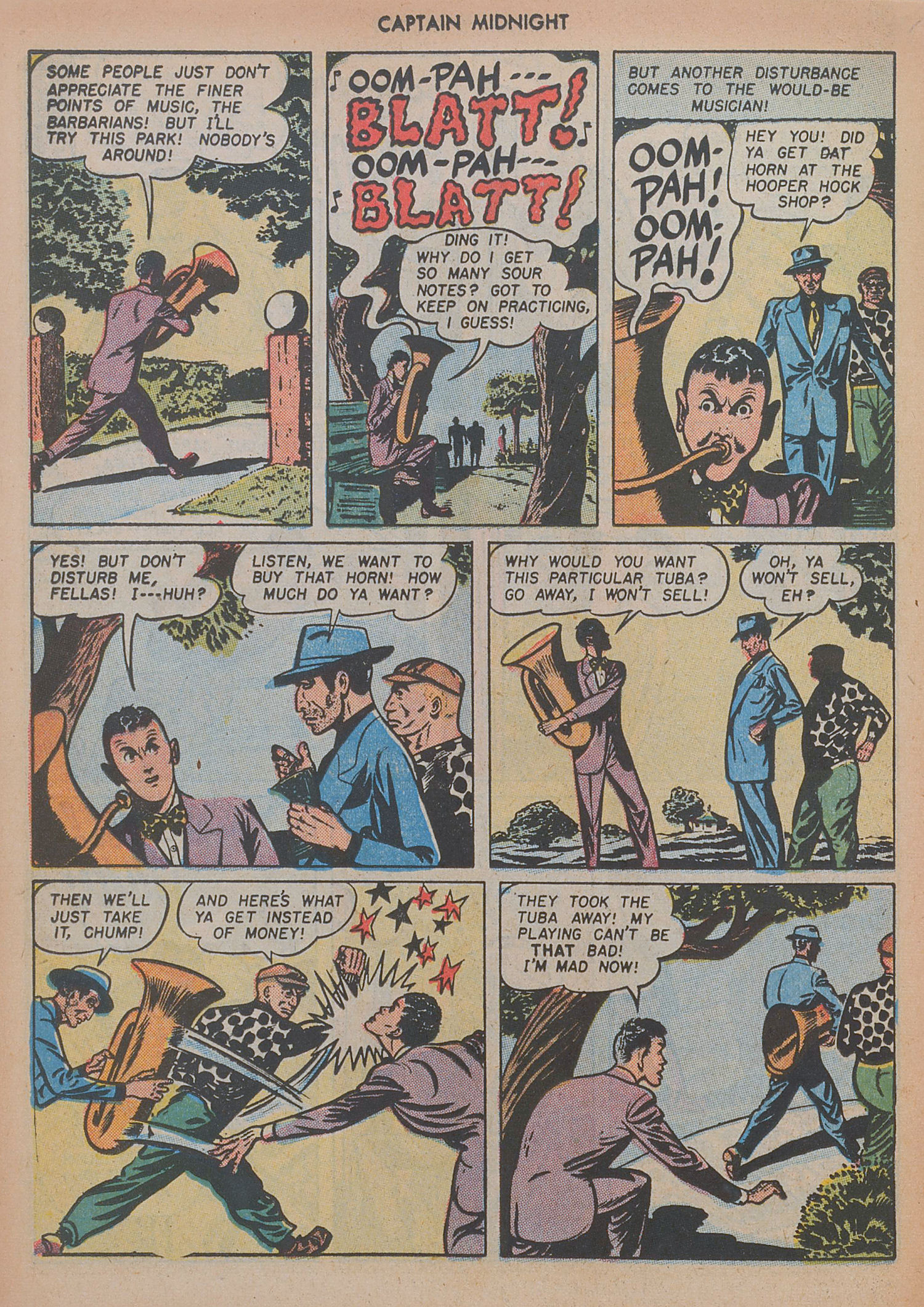 Read online Captain Midnight (1942) comic -  Issue #50 - 28