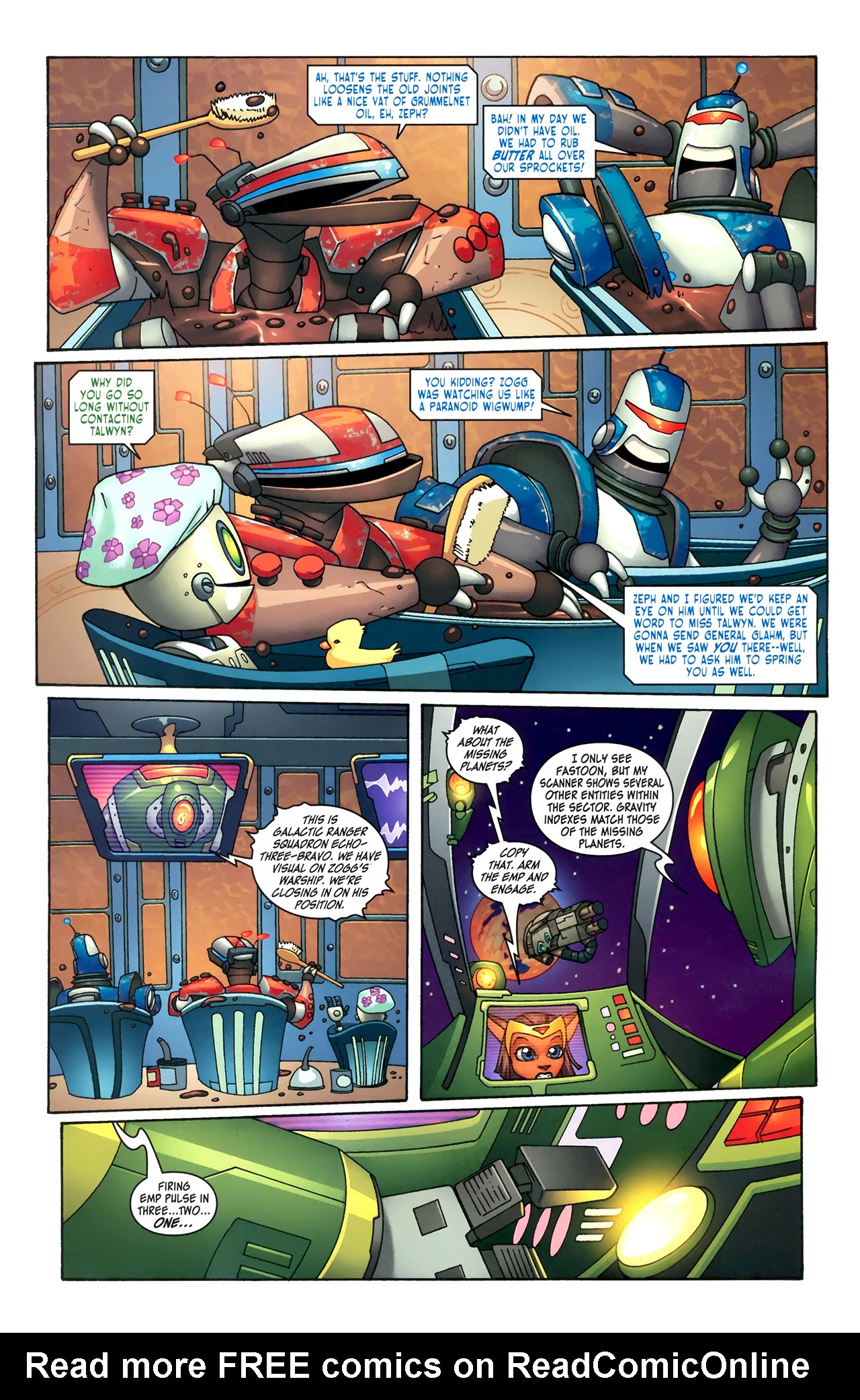 Read online Ratchet & Clank comic -  Issue #3 - 10