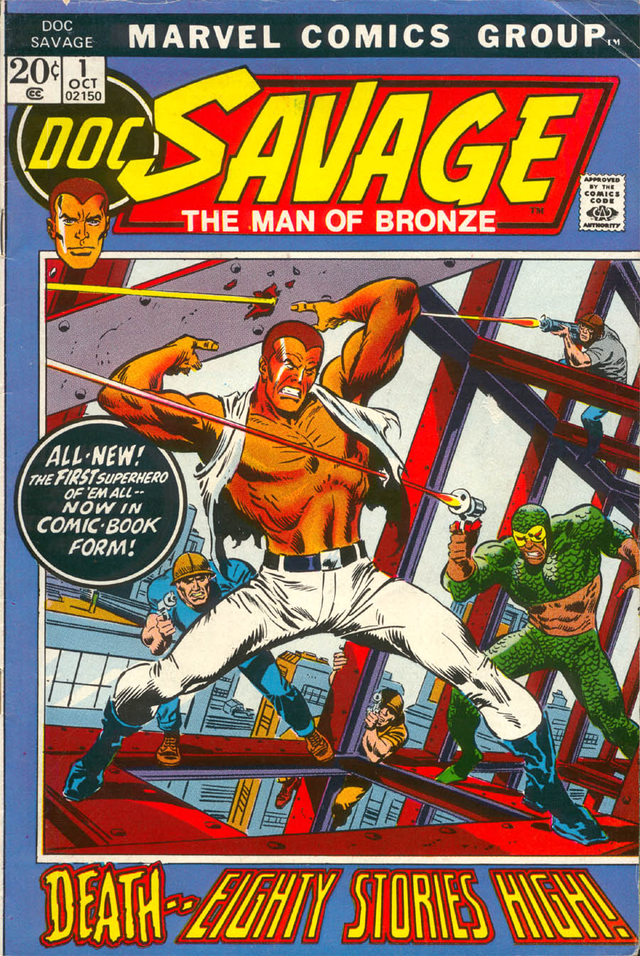 Read online Doc Savage (1972) comic -  Issue #1 - 1