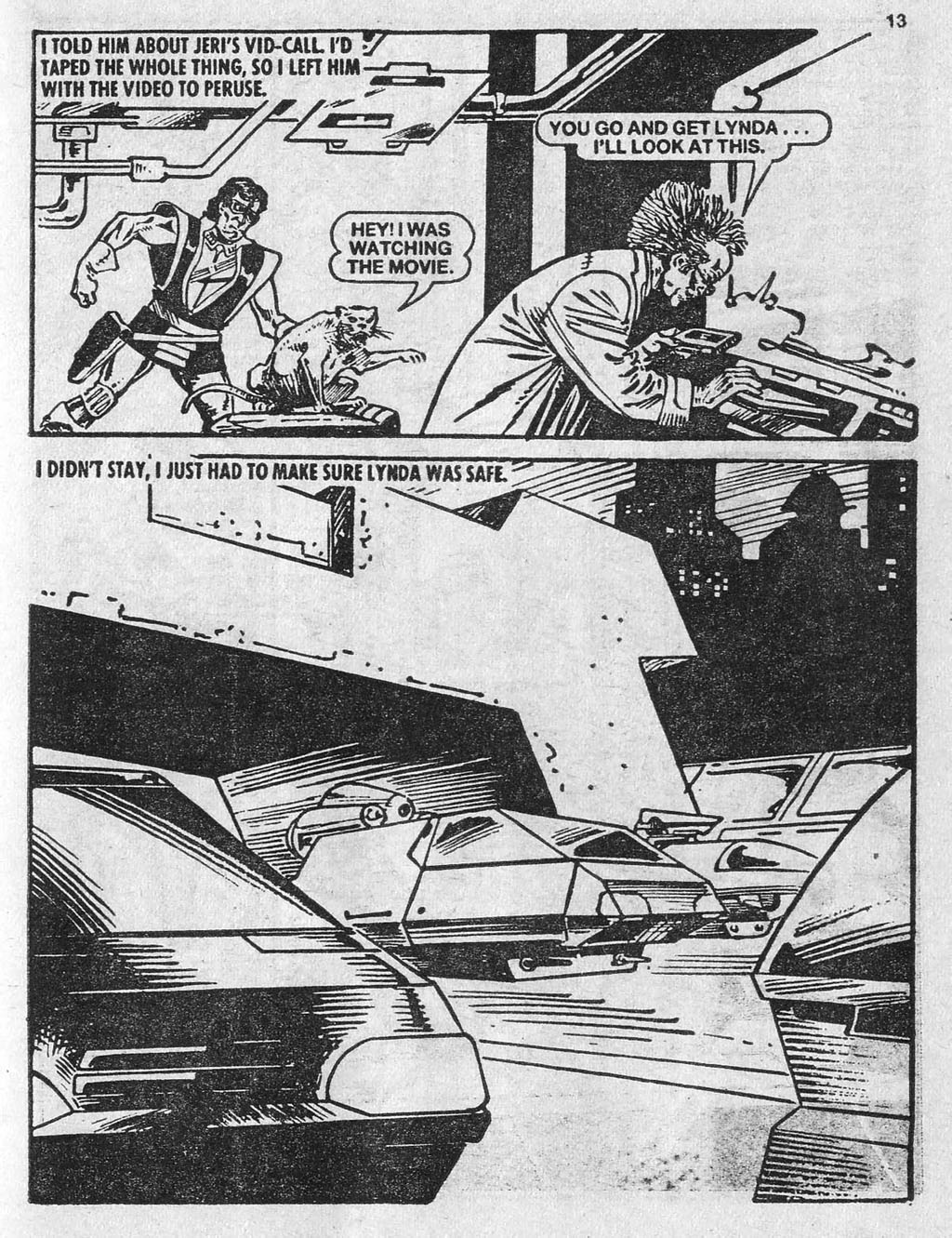 Read online Starblazer comic -  Issue #258 - 13