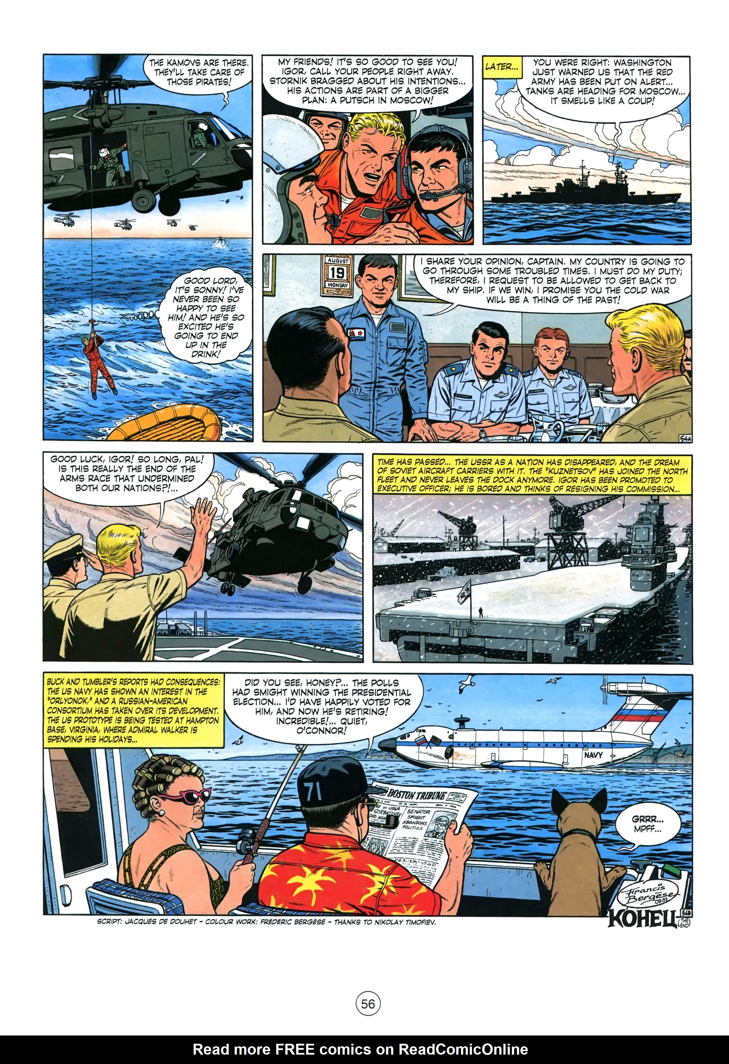 Read online Buck Danny comic -  Issue #2 - 58