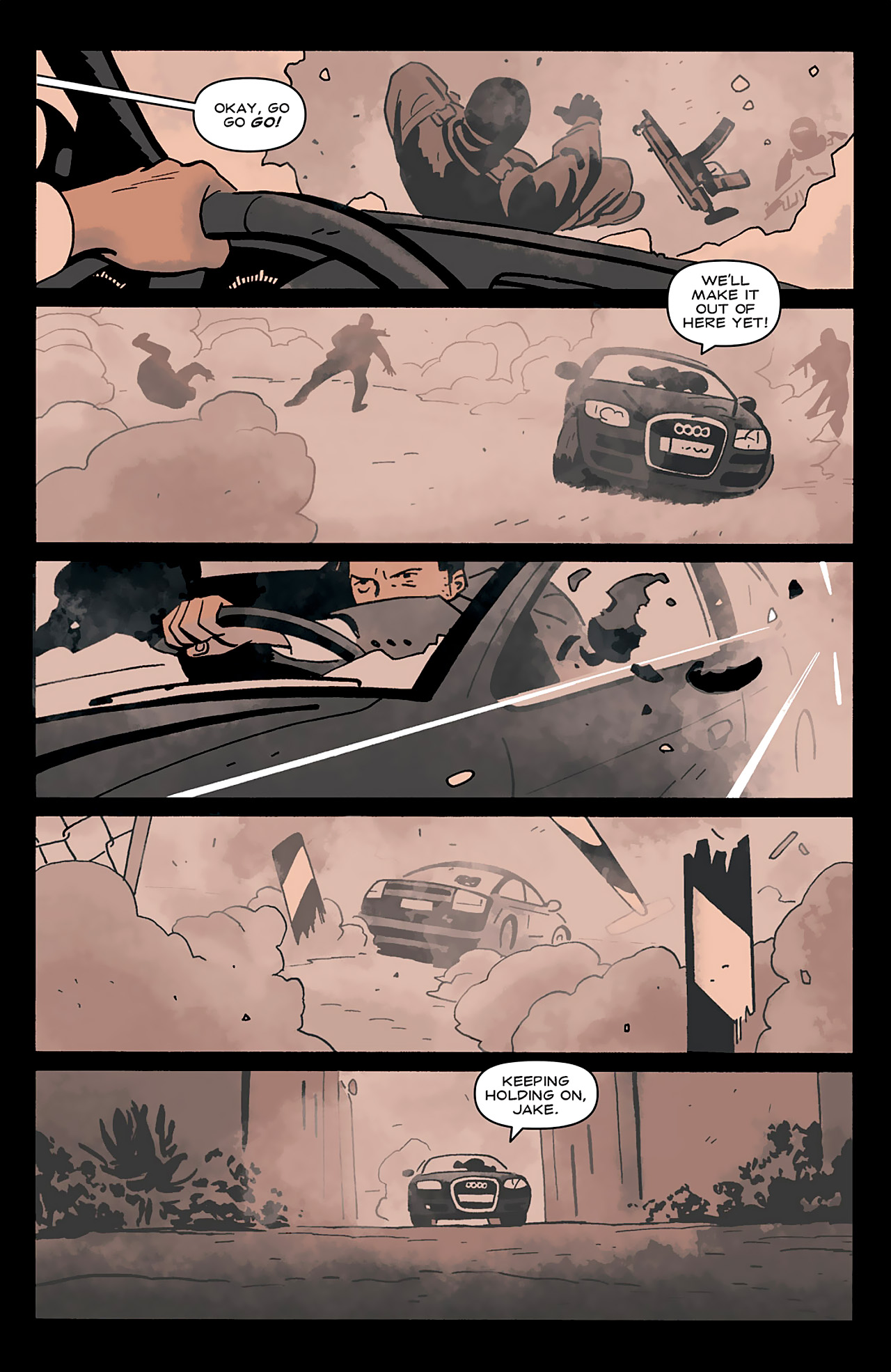 Read online Who is Jake Ellis? comic -  Issue #5 - 21