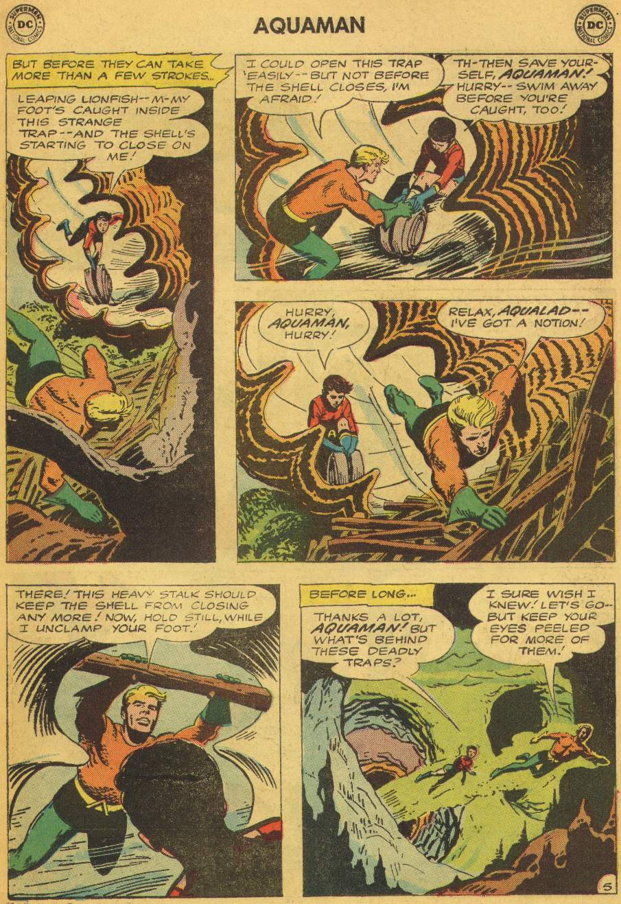 Read online Aquaman (1962) comic -  Issue #5 - 7