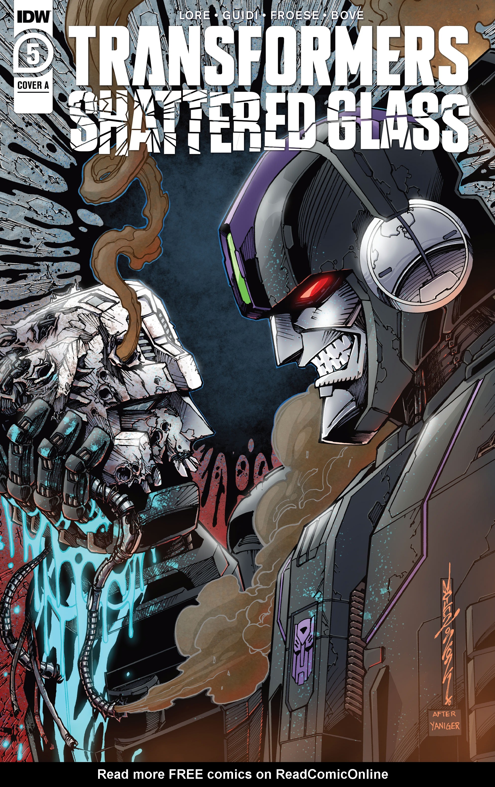 Read online Transformers: Shattered Glass comic -  Issue #5 - 1