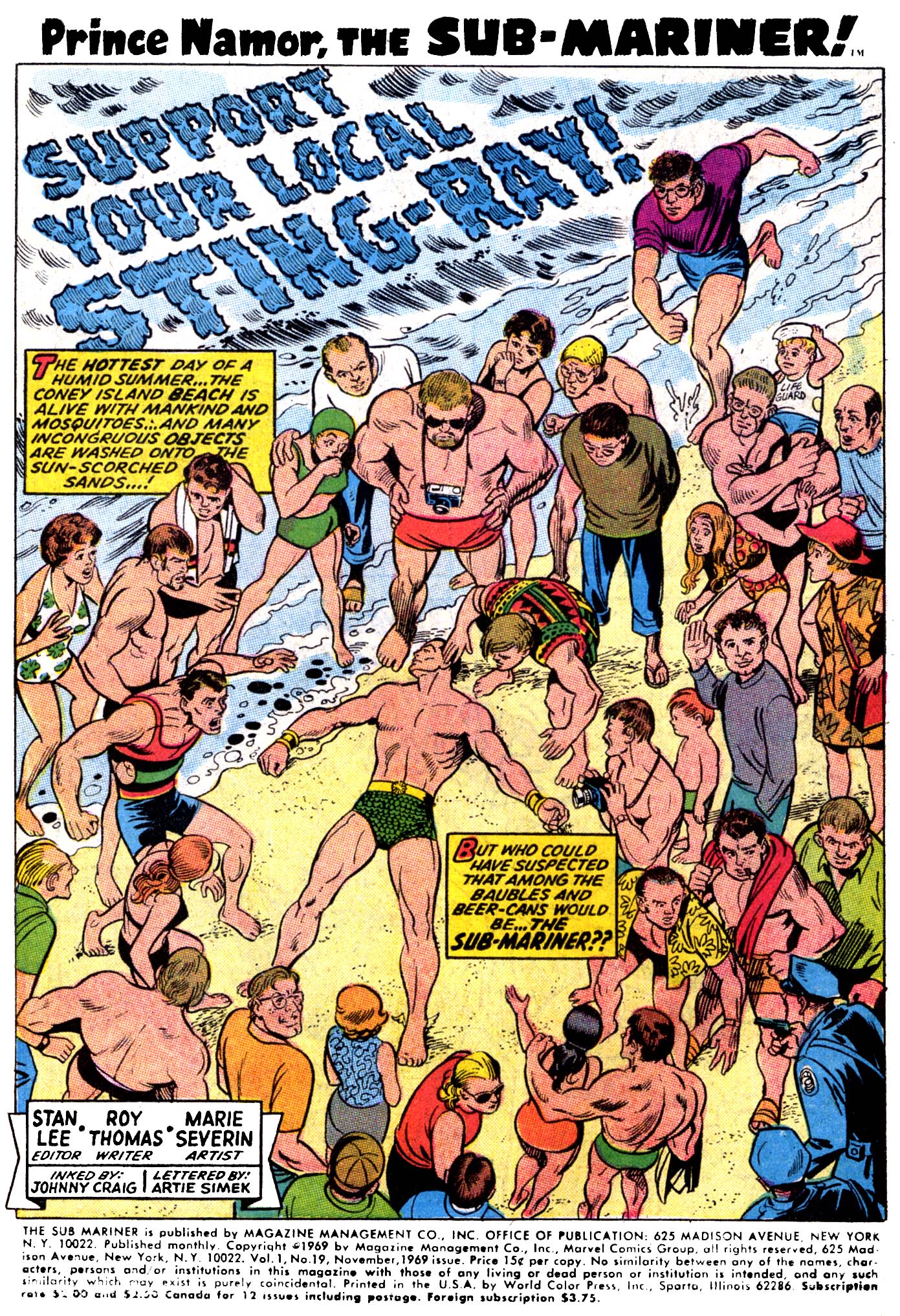 Read online The Sub-Mariner comic -  Issue #19 - 2