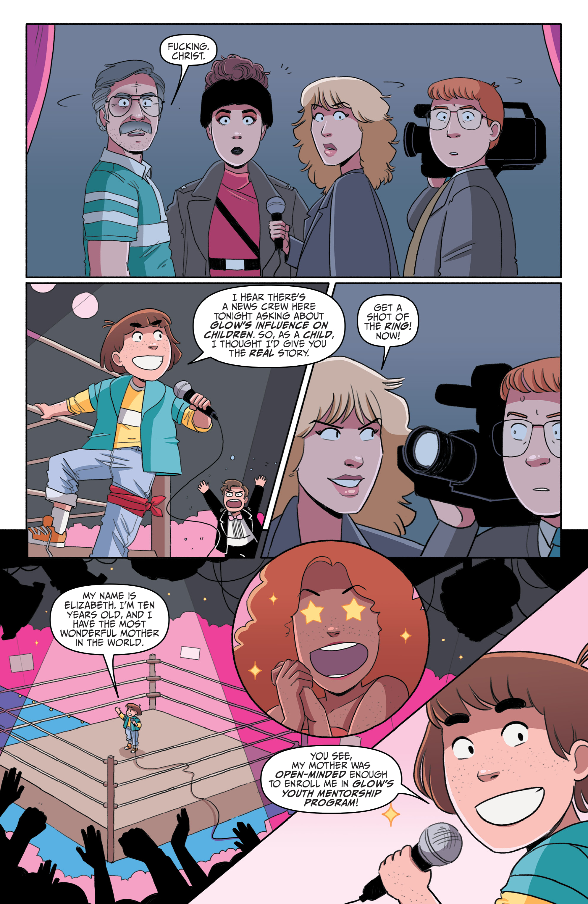 Read online GLOW vs the Babyface comic -  Issue #4 - 19