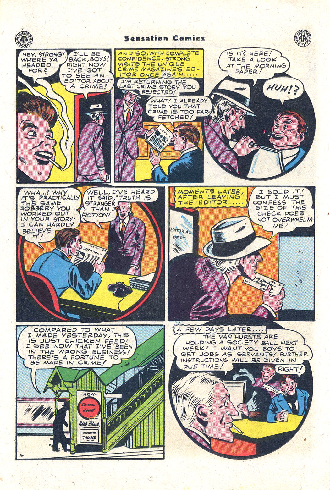 Read online Sensation (Mystery) Comics comic -  Issue #43 - 37