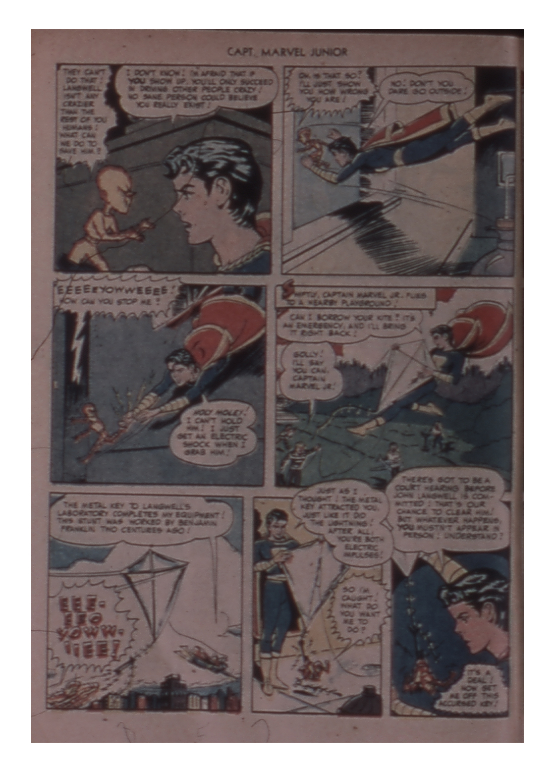 Read online Captain Marvel, Jr. comic -  Issue #77 - 20