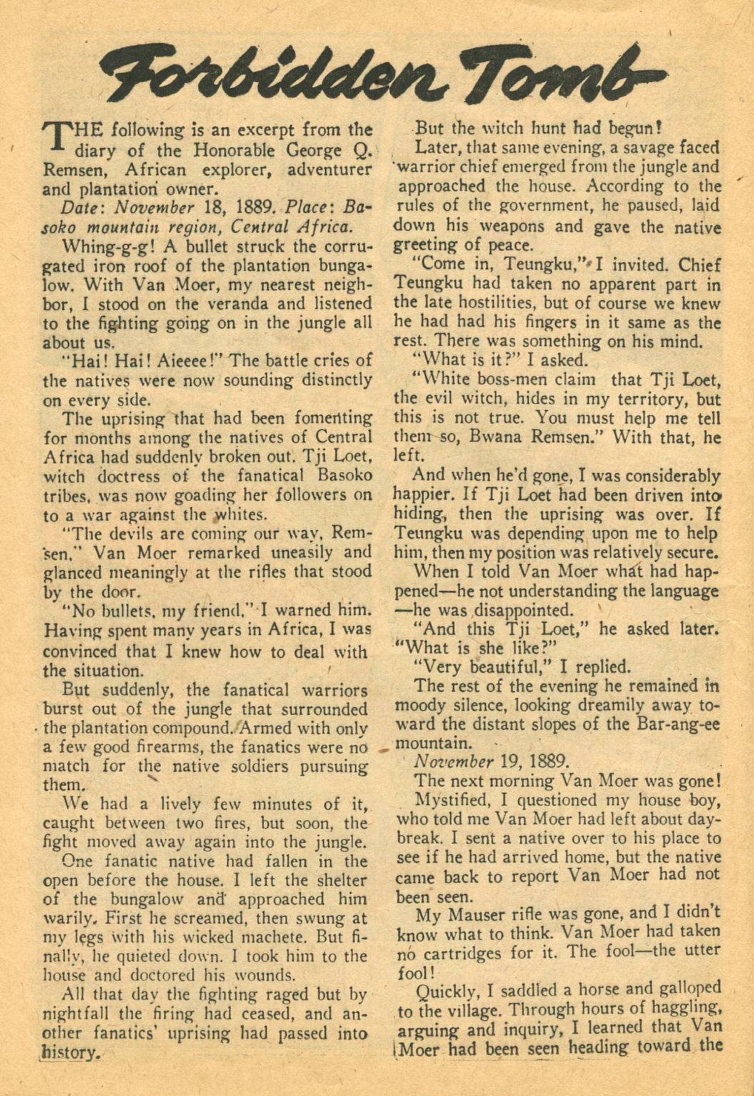 Read online Wambi Jungle Boy comic -  Issue #13 - 16