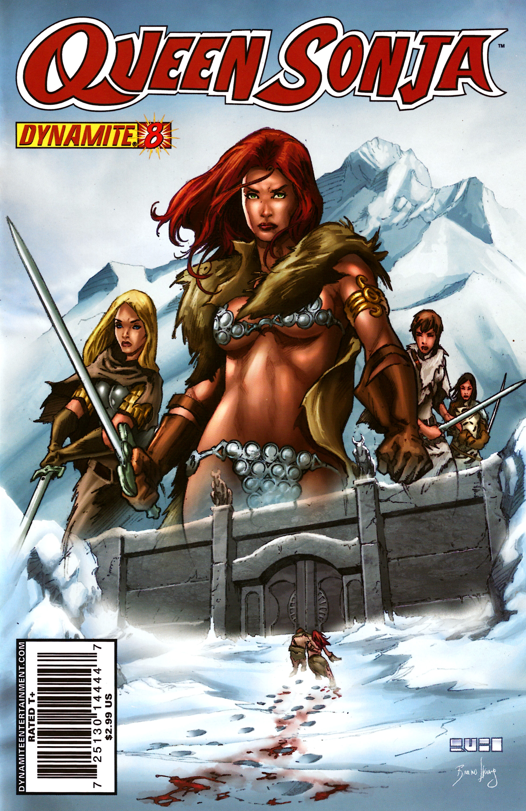 Read online Queen Sonja comic -  Issue #8 - 2