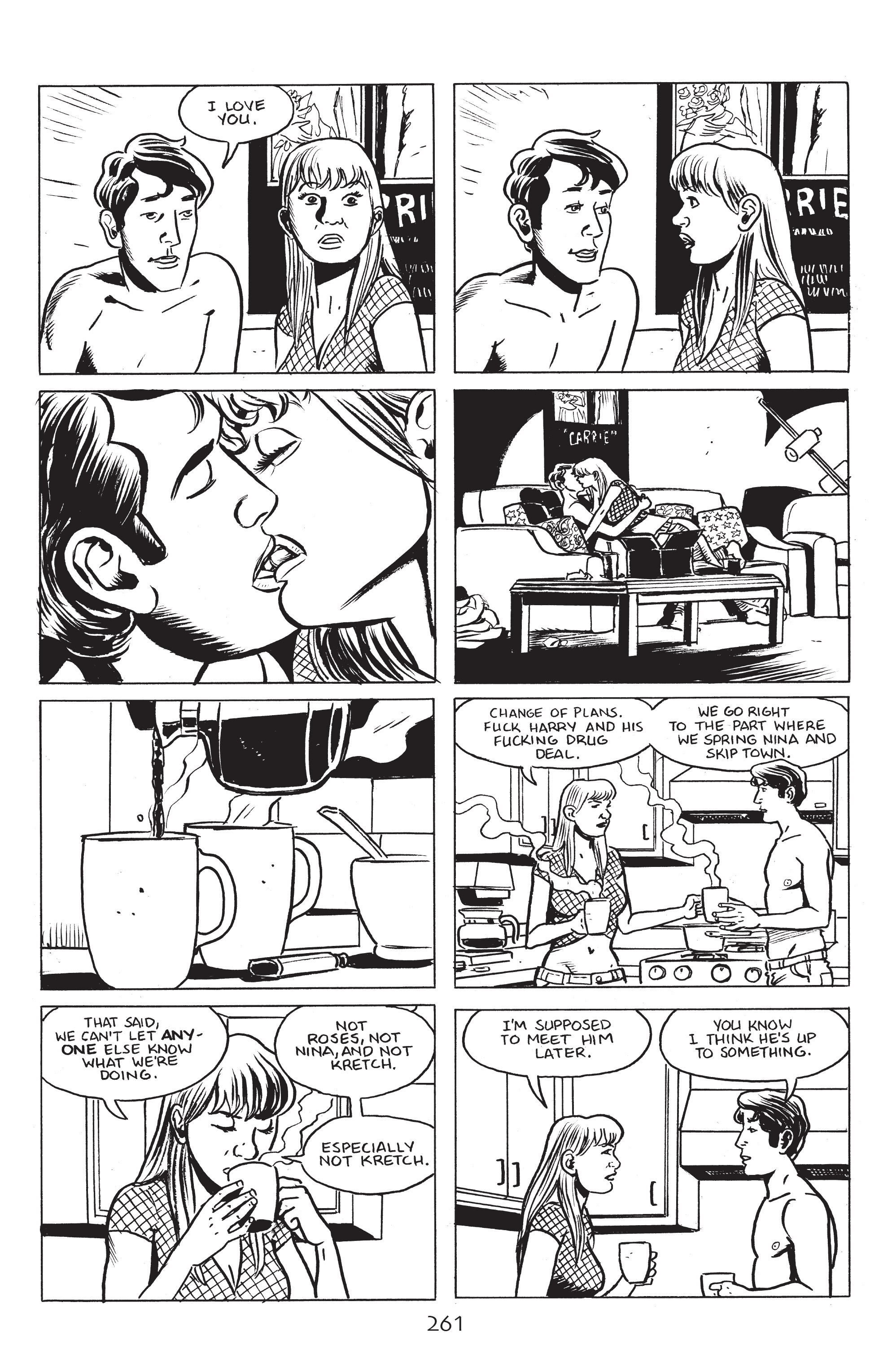 Read online Stray Bullets: Sunshine & Roses comic -  Issue #10 - 11