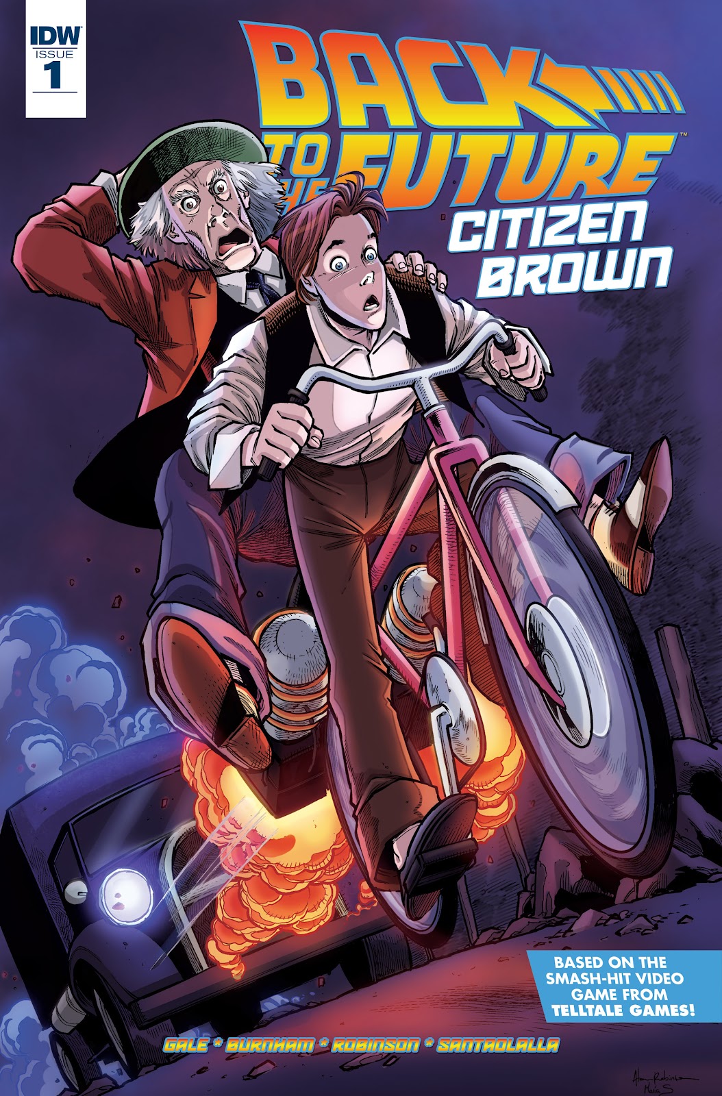 Back to the Future: Citizen Brown issue 1 - Page 1