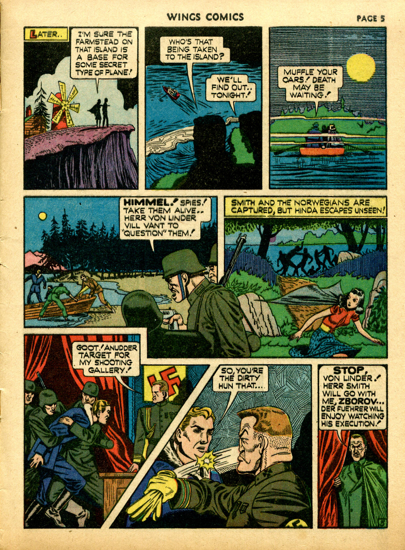 Read online Wings Comics comic -  Issue #12 - 7