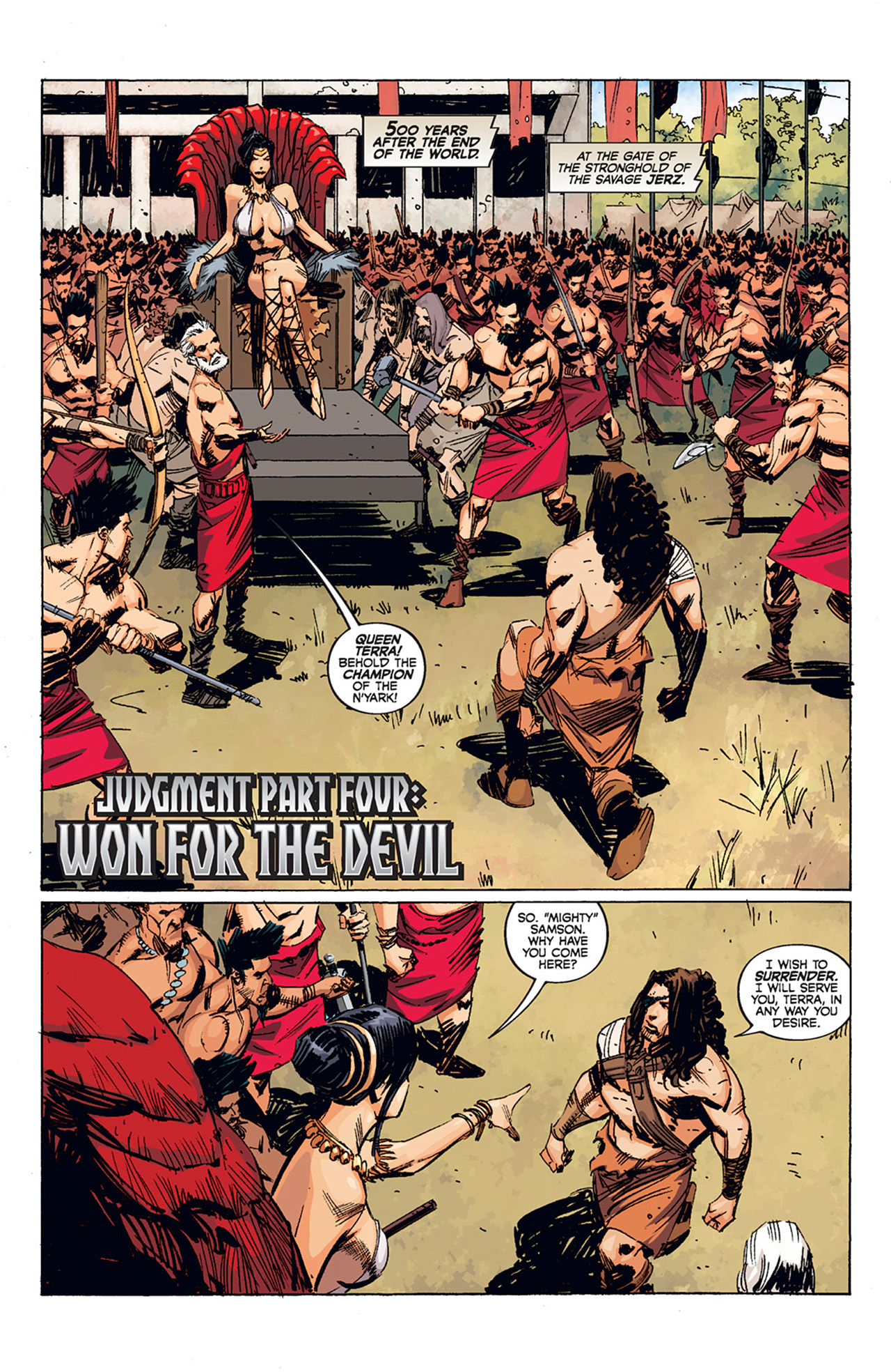 Read online Mighty Samson comic -  Issue #4 - 3