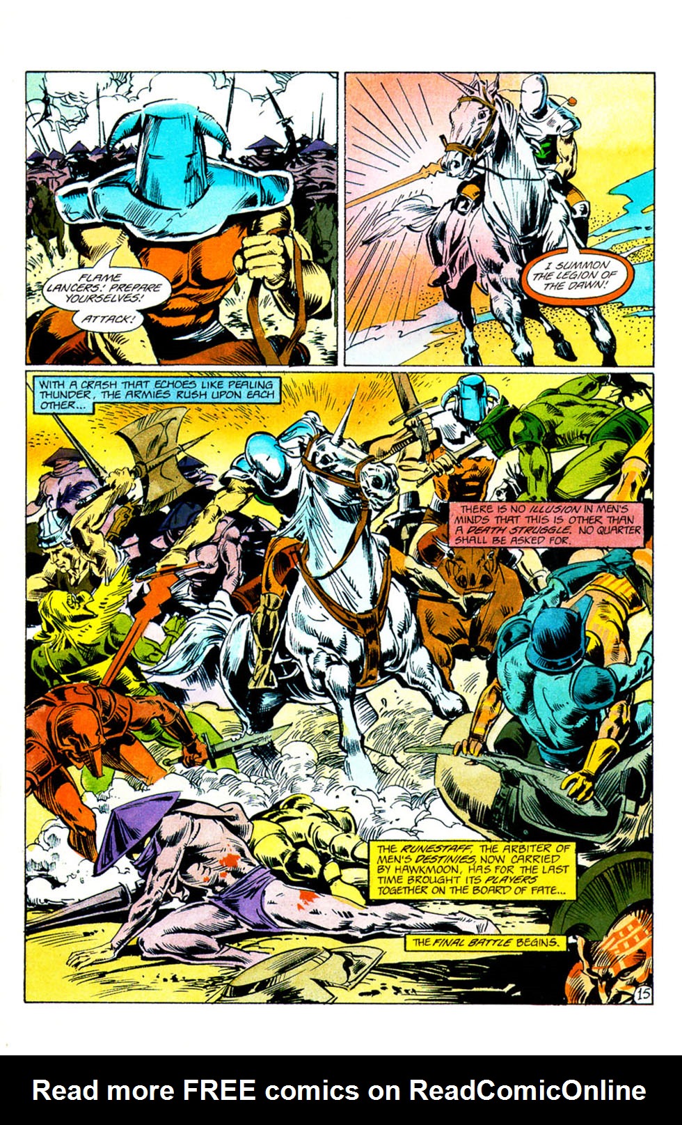 Read online Hawkmoon: The Runestaff comic -  Issue #4 - 18