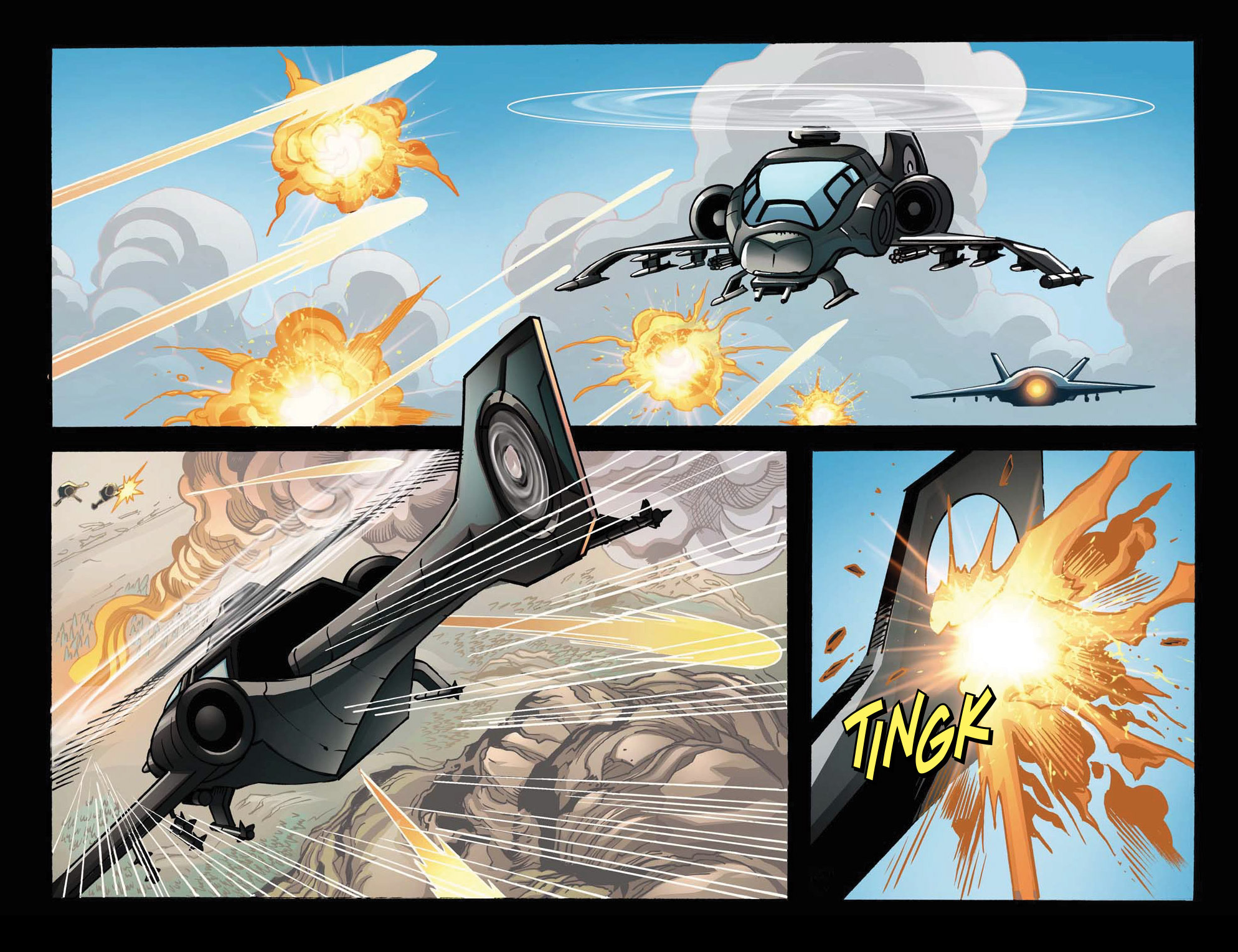Read online Airwolf Airstrikes comic -  Issue #4 - 23