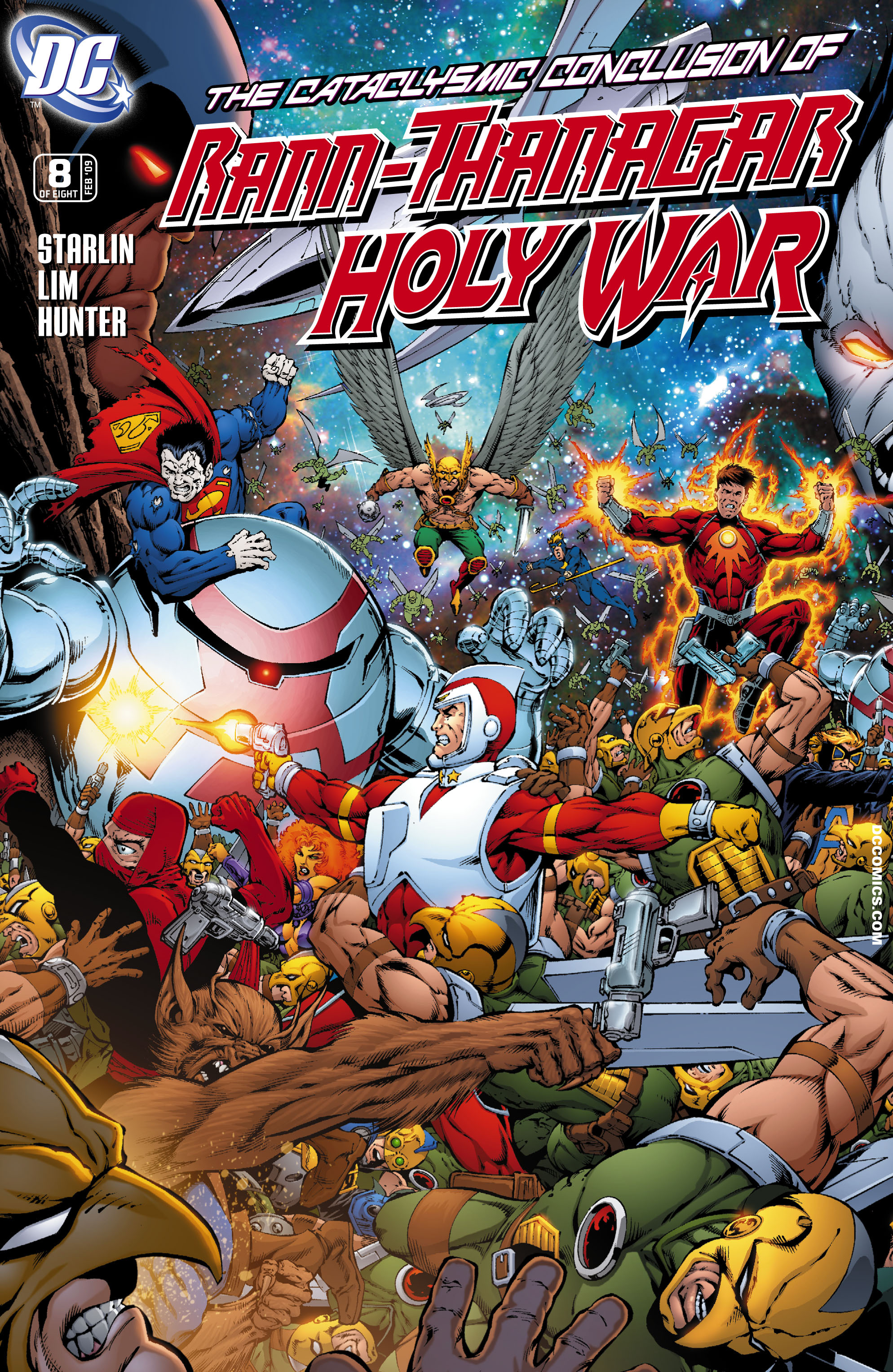 Read online Rann/Thanagar Holy War comic -  Issue #8 - 1