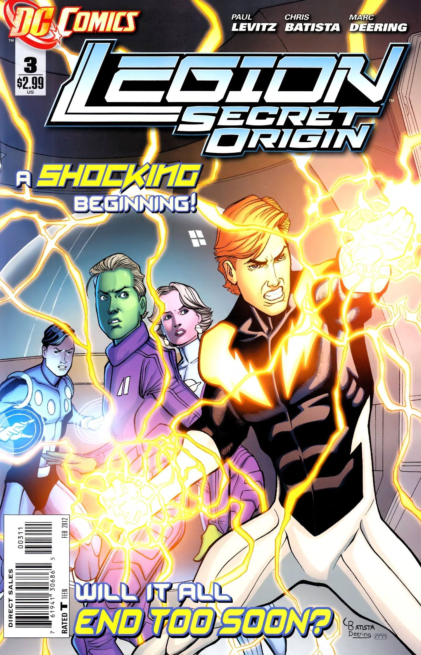 Read online Legion: Secret Origin comic -  Issue #3 - 1