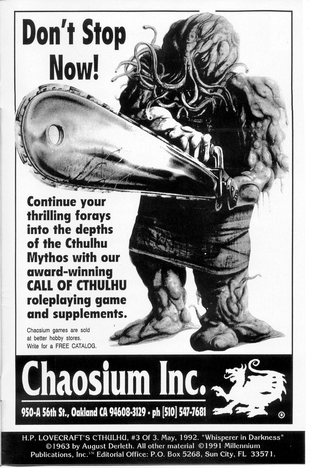 Read online H. P. Lovecraft's Cthulhu comic -  Issue #3 - 35