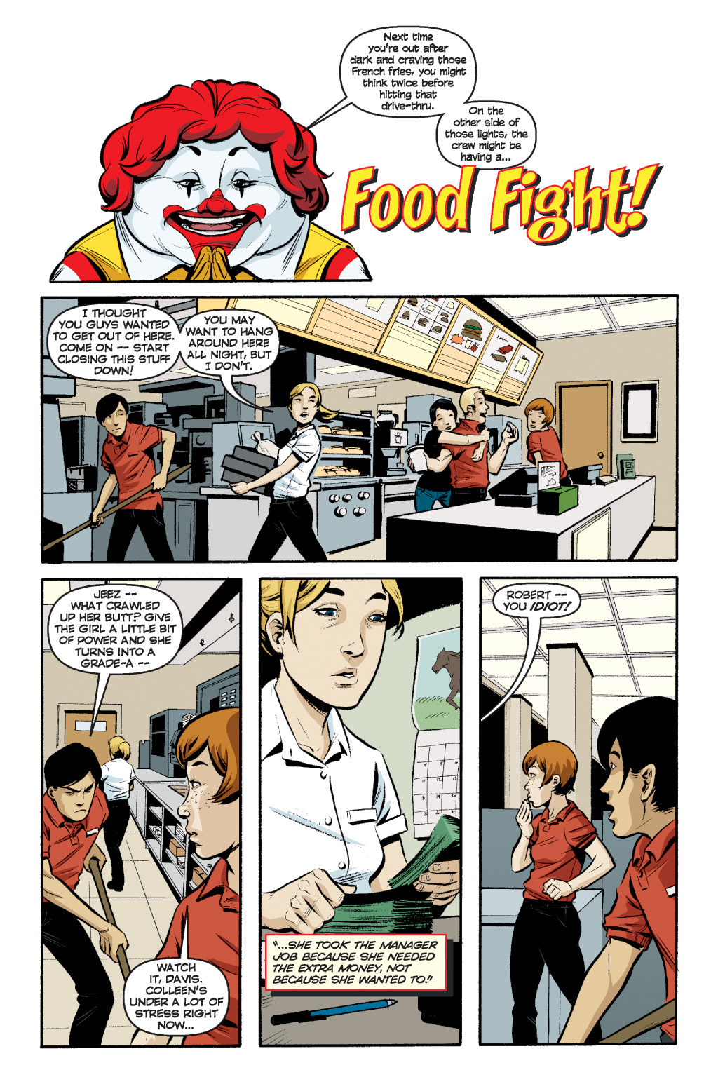 Read online Supersized: Strange Tales from a Fast-Food Culture comic -  Issue # TPB - 14