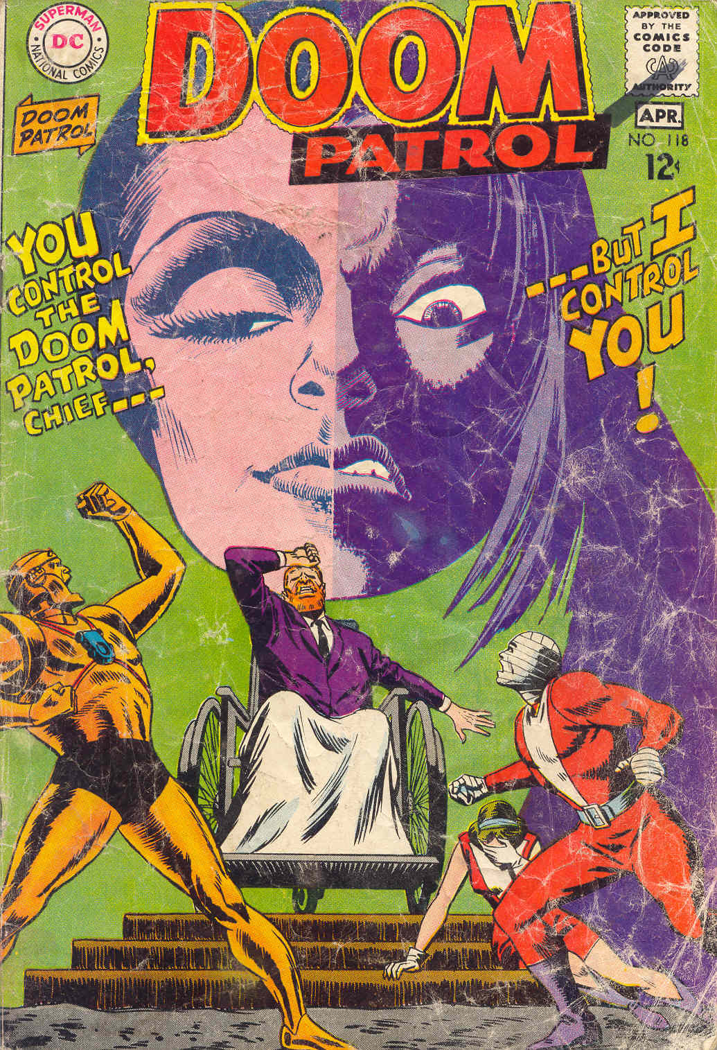 Read online Doom Patrol (1964) comic -  Issue #118 - 1