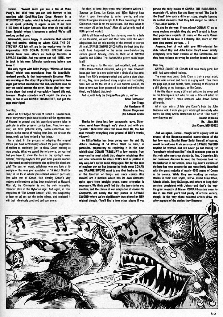 Read online The Savage Sword Of Conan comic -  Issue #38 - 64