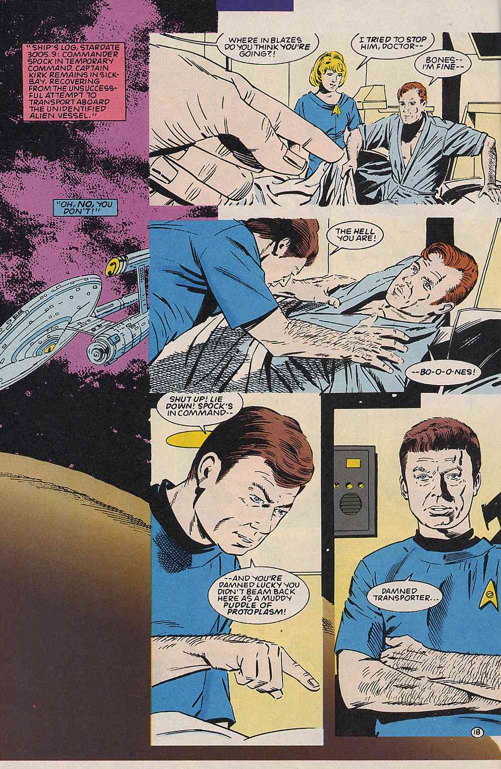 Read online Star Trek (1989) comic -  Issue #59 - 19