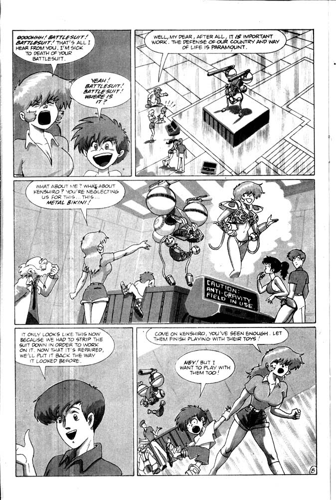 Read online Metal Bikini (1996) comic -  Issue #2 - 10