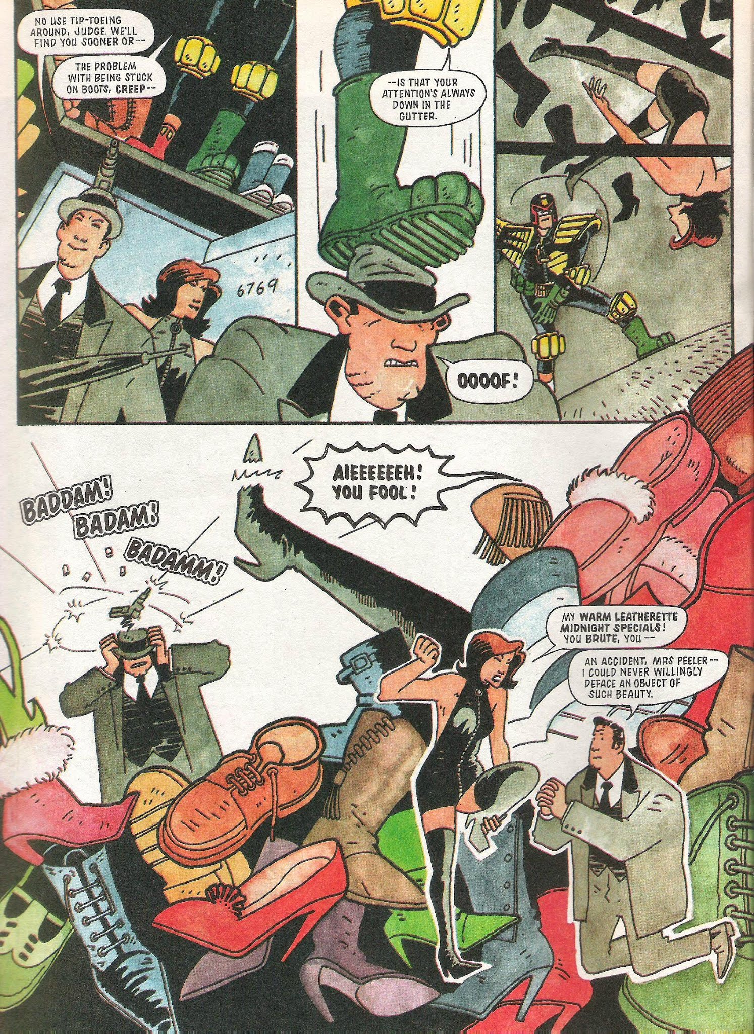 Read online Judge Dredd Mega-Special comic -  Issue #6 - 8