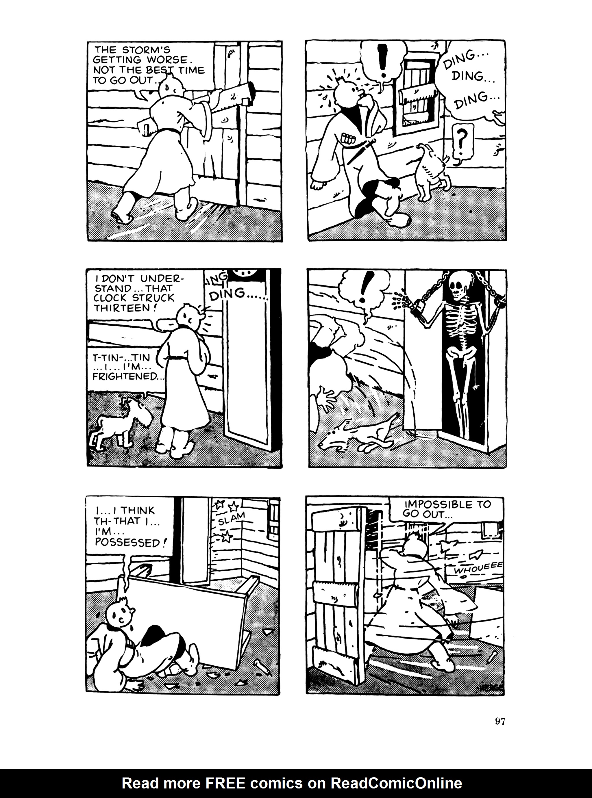 The Adventures of Tintin Issue #1 #1 - English 101