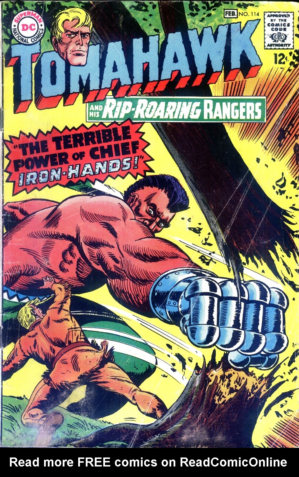 Read online Tomahawk comic -  Issue #114 - 1
