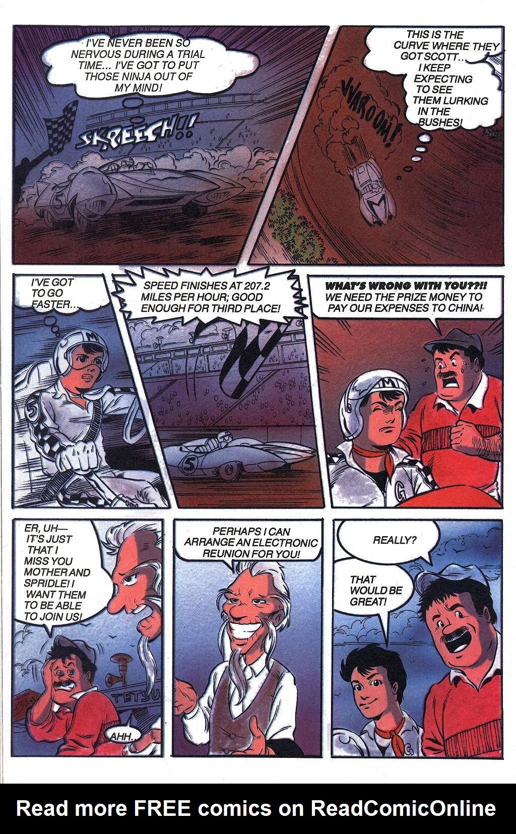 Read online Speed Racer (1987) comic -  Issue #13 - 16