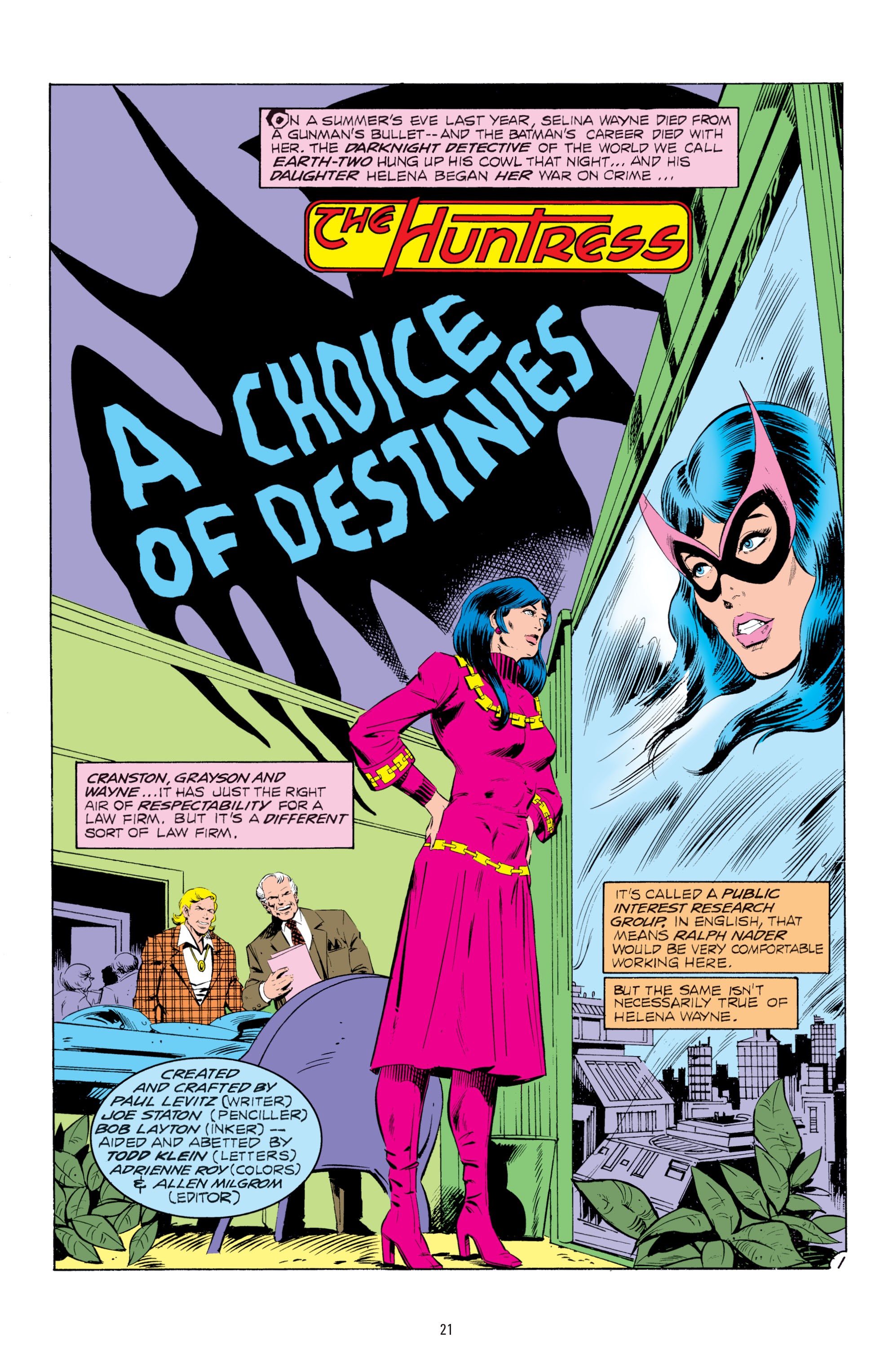 Read online The Huntress: Origins comic -  Issue # TPB (Part 1) - 21