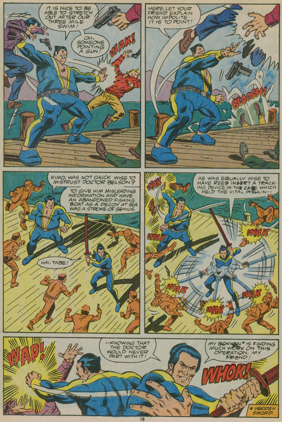Read online Chuck Norris and the Karate Kommandos comic -  Issue #4 - 19