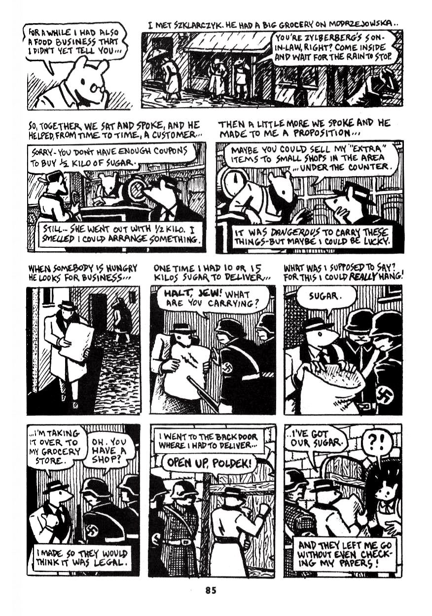 Read online Maus: A Survivor's Tale comic -  Issue # TPB 1 - 79