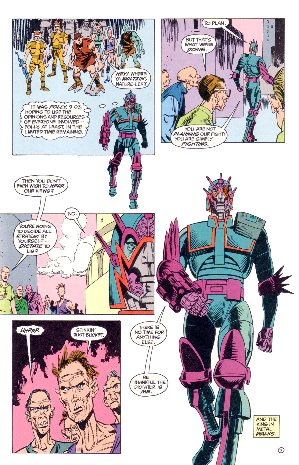 Read online Electric Warrior comic -  Issue #17 - 9