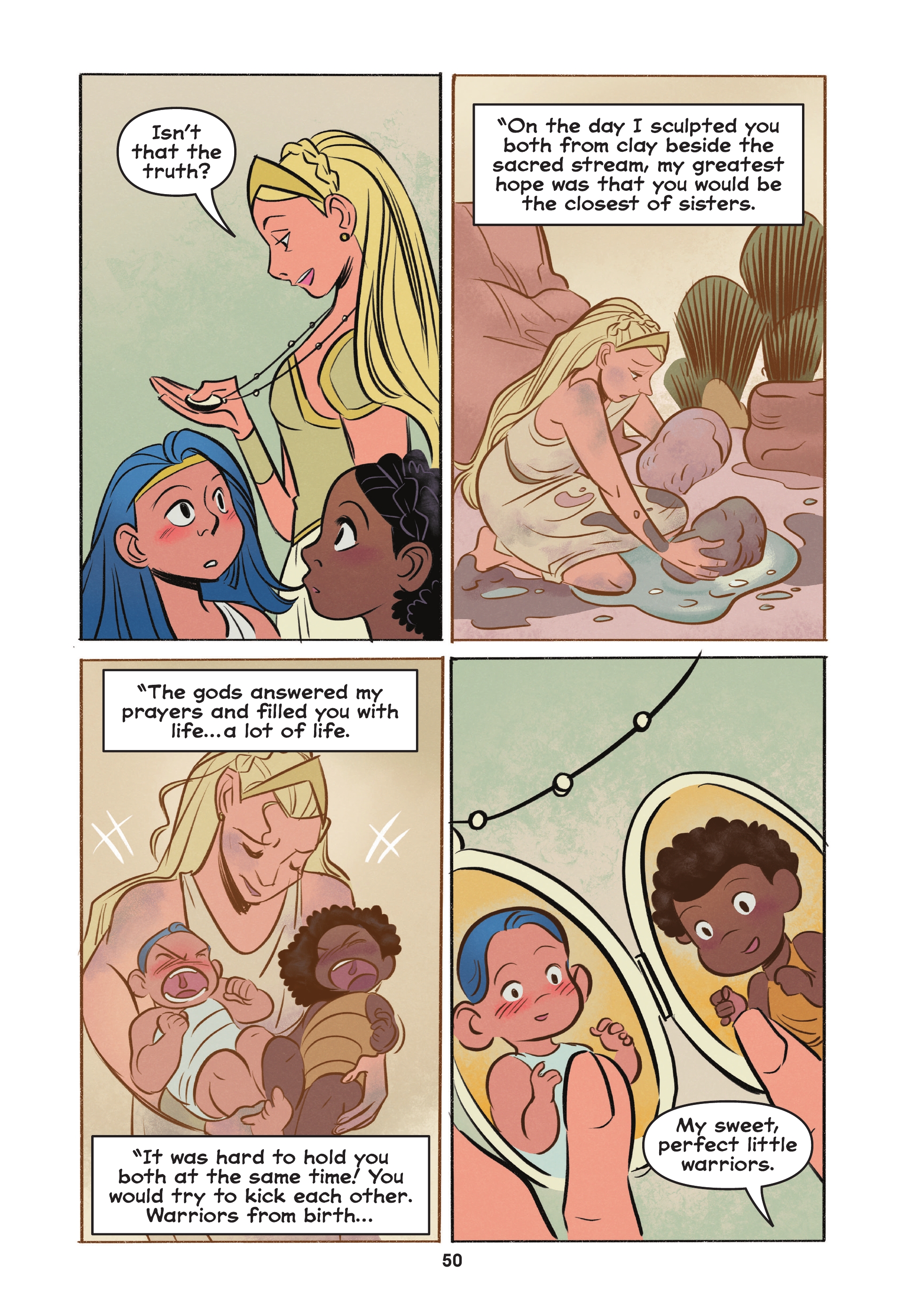 Read online Diana and Nubia: Princesses of the Amazons comic -  Issue # TPB (Part 1) - 48