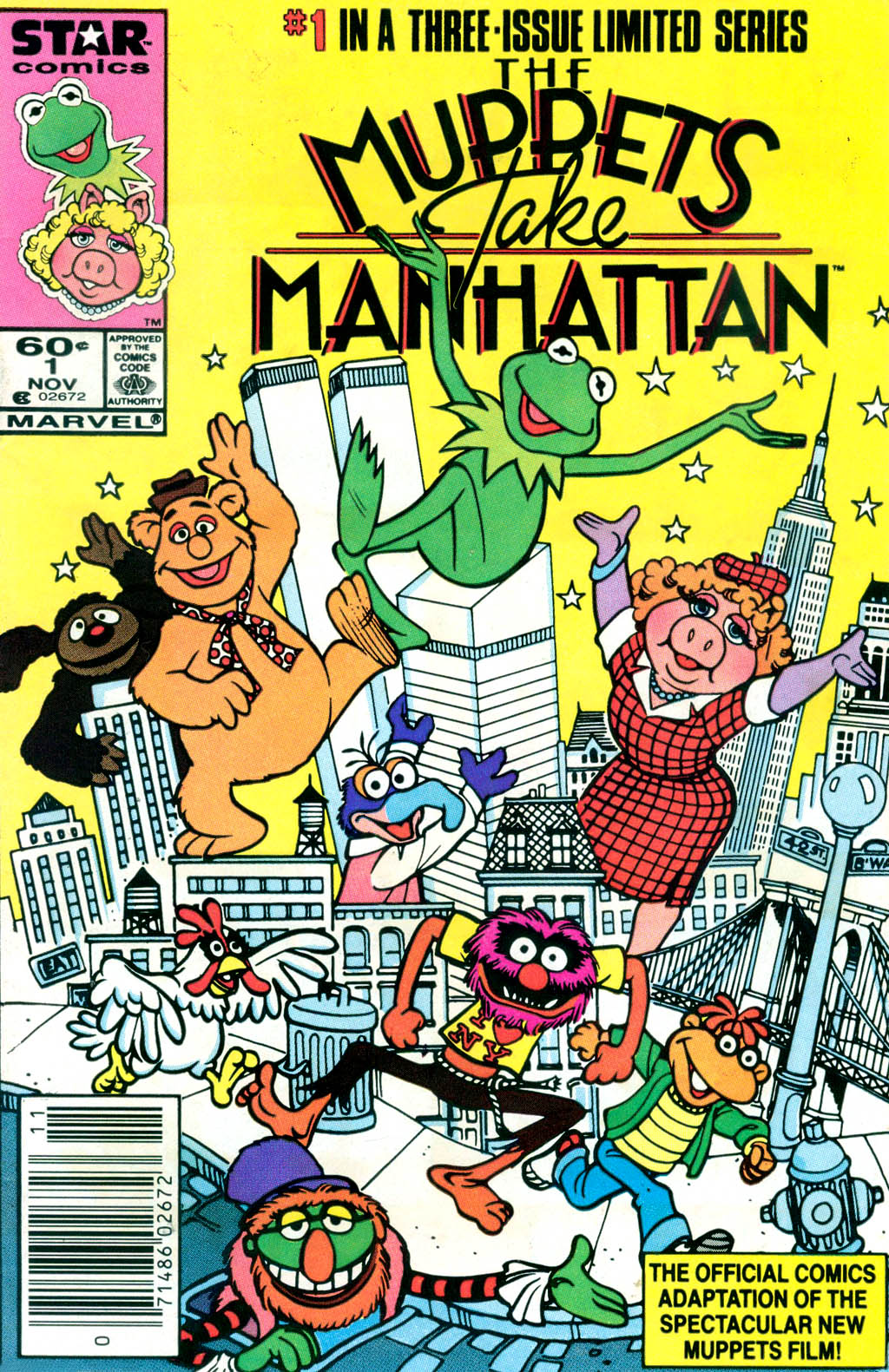 Read online The Muppets Take Manhattan comic -  Issue #1 - 1