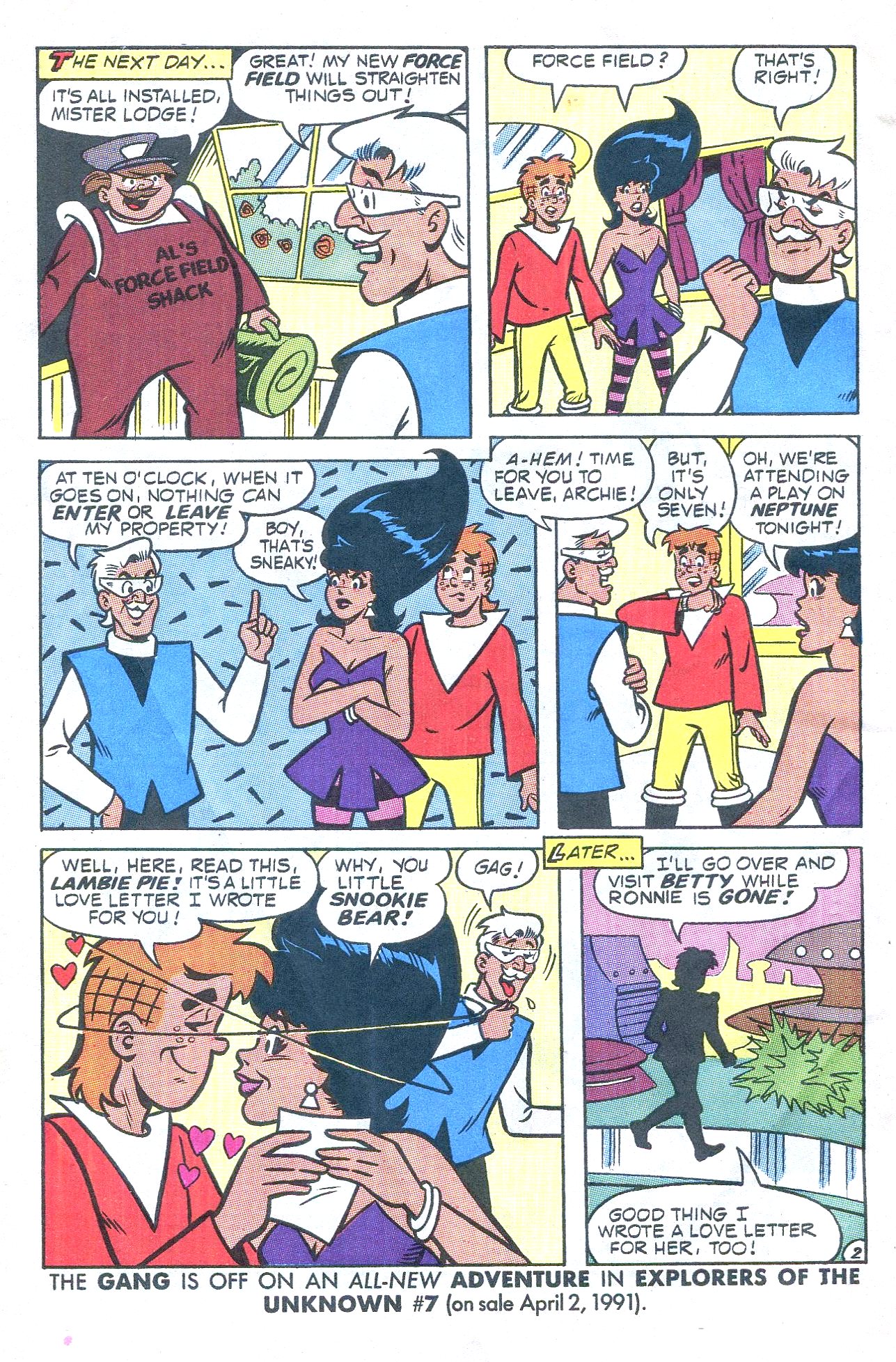 Read online Archie 3000! (1989) comic -  Issue #15 - 4