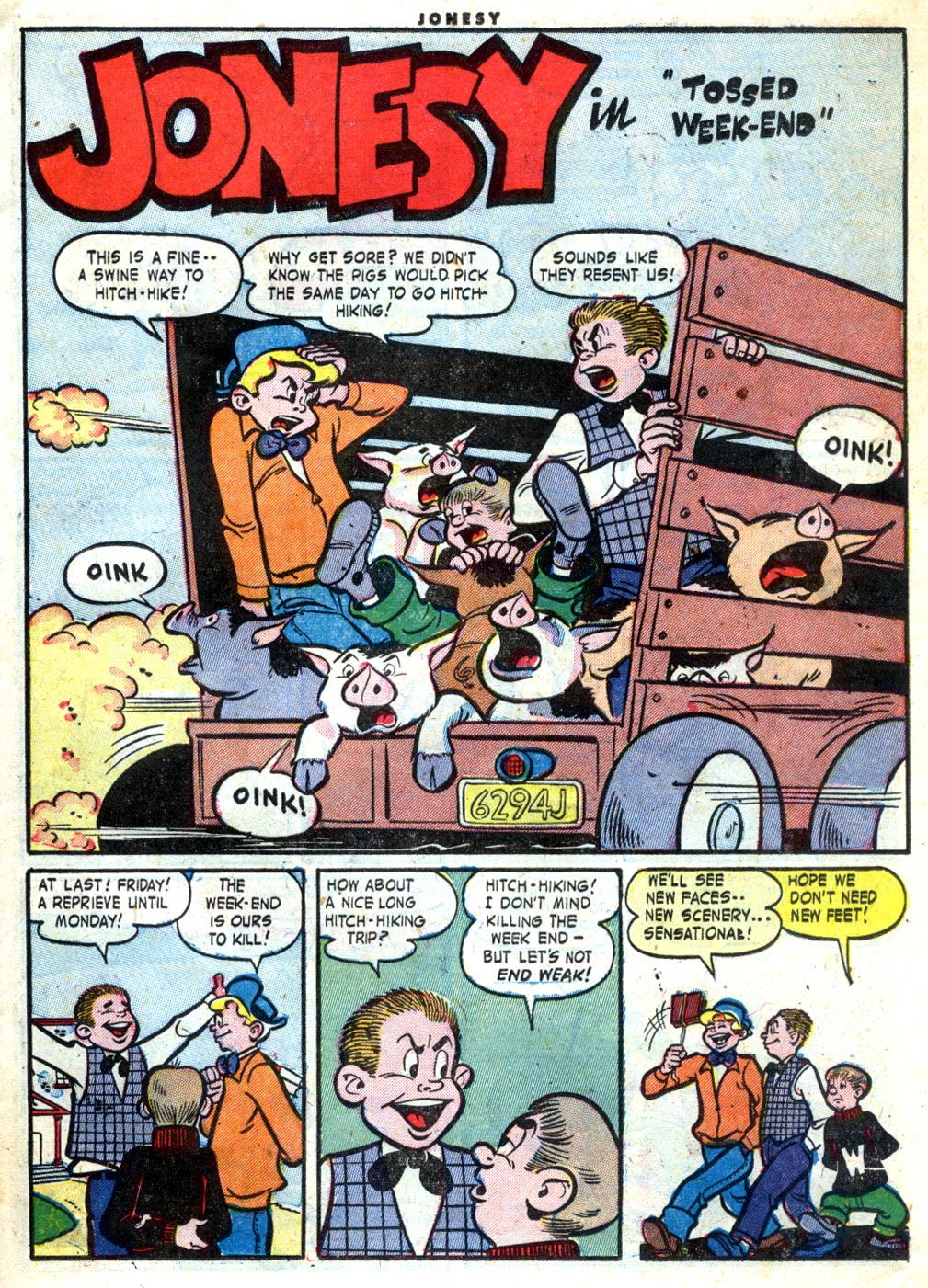 Read online Jonesy (1953) comic -  Issue #2 - 23