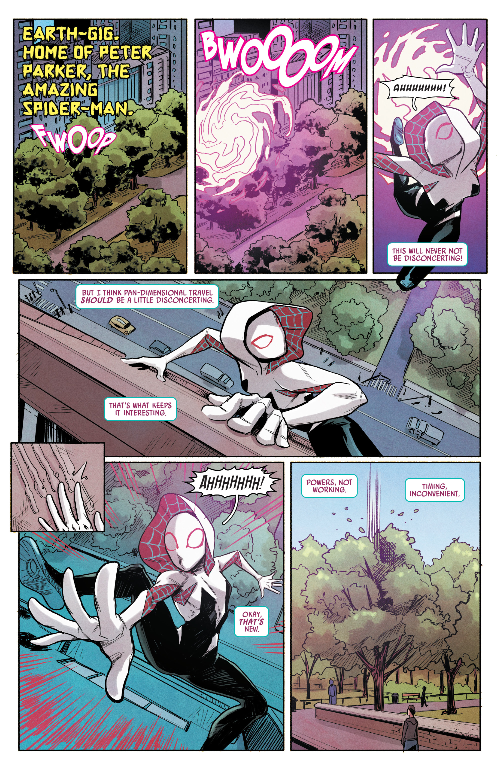 Read online Spider-Gwen: Ghost-Spider comic -  Issue #10 - 6