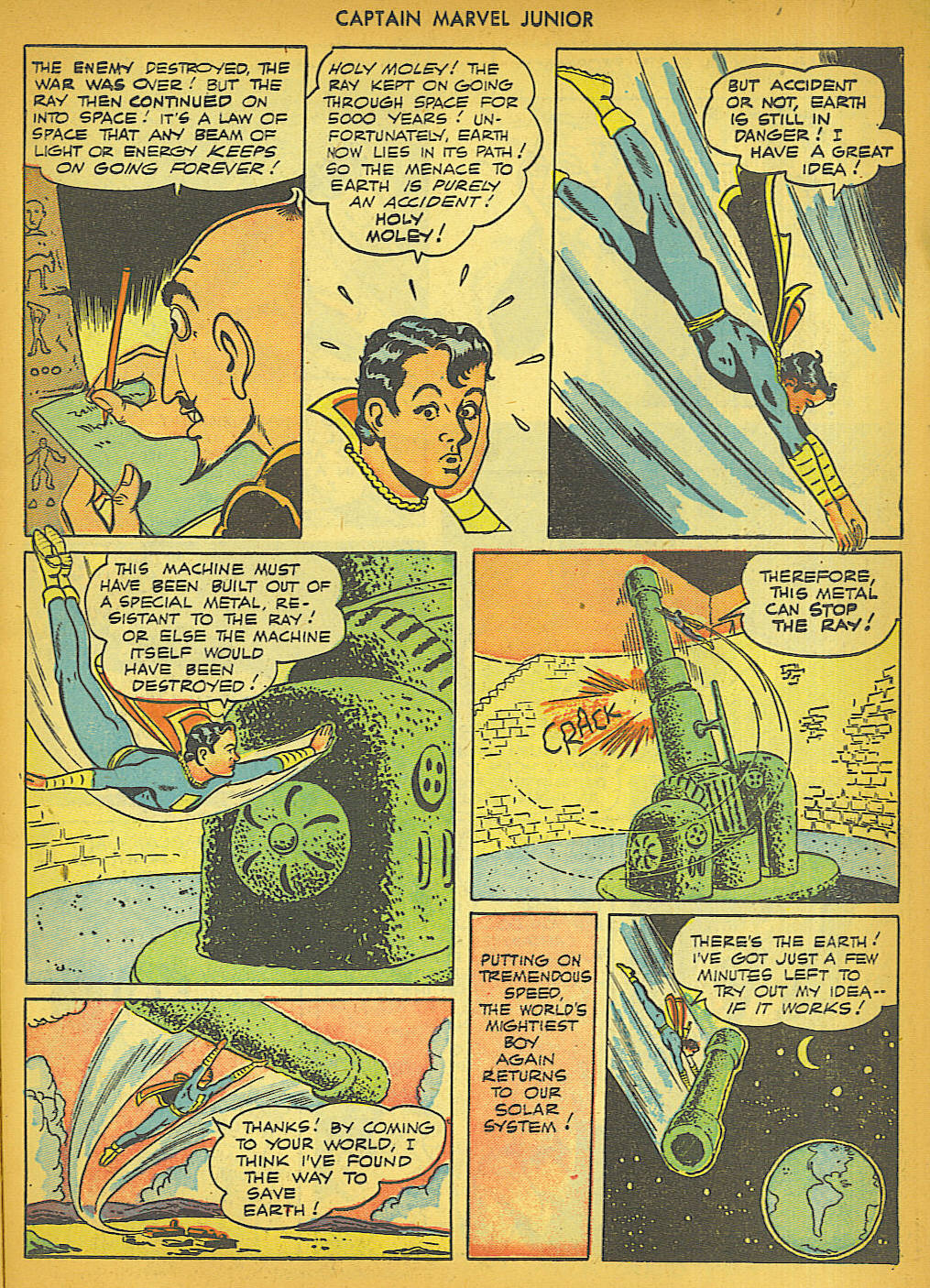 Read online Captain Marvel, Jr. comic -  Issue #60 - 10